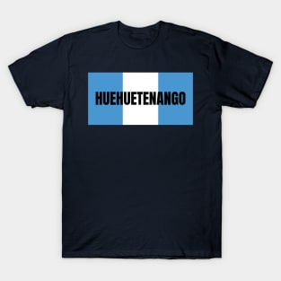 Huehuetenango City in Guatemala Flag Colors T-Shirt